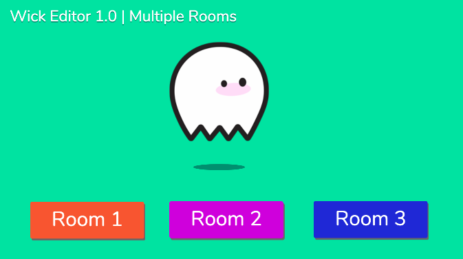 Multiple Rooms Example Screenshot